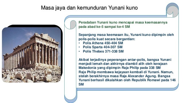 peradaban yunani kuno ppt peradaban yunani kuno ppt